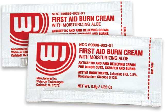 Ointment, First Aid Cream, Single Use Foil Pack - Latex, Supported